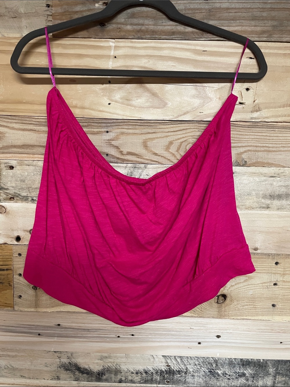 Express size XL Super Soft Lightweight Hot Pink Strapless Cropped Tube Top